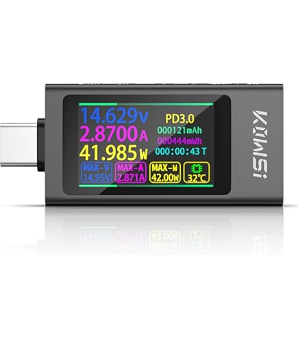 Amazon.co.jp: KM003C Power Z USBテスター PD3.1 Type C 高速充電